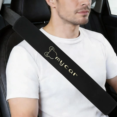 Seat belt shoulder pad – Neck Strangulation, Prevent Clothing from Being