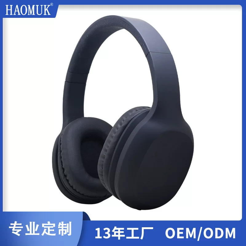 Беспроводные накладные Bluetooth-наушники, стерео игровая гарнитура с микрофоном, заводская обработка по заказу