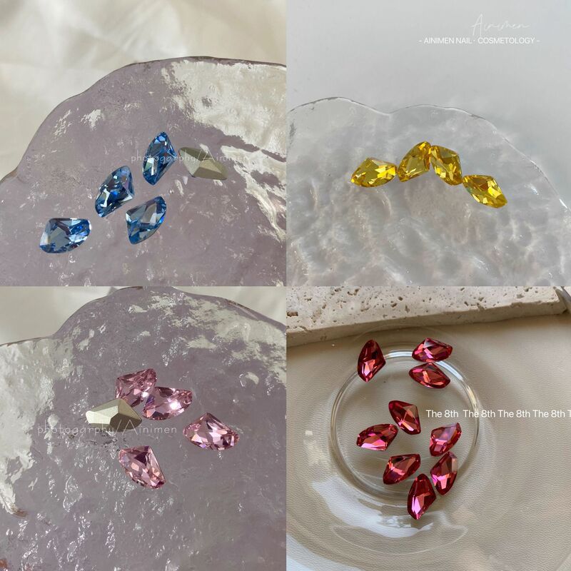 K9 diamond nail diamond jewelry wholesale net red axe pointed bottom diamond Monkey with glass shaped diamond nail Diamond