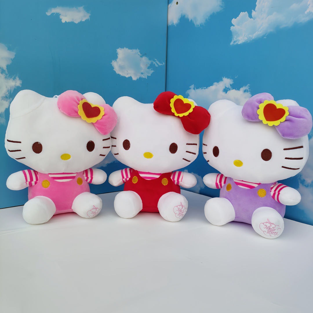Amor regalo de San Valentín hello KT gato muñeca peluche Kulomi máquina de garras muñeca adornos