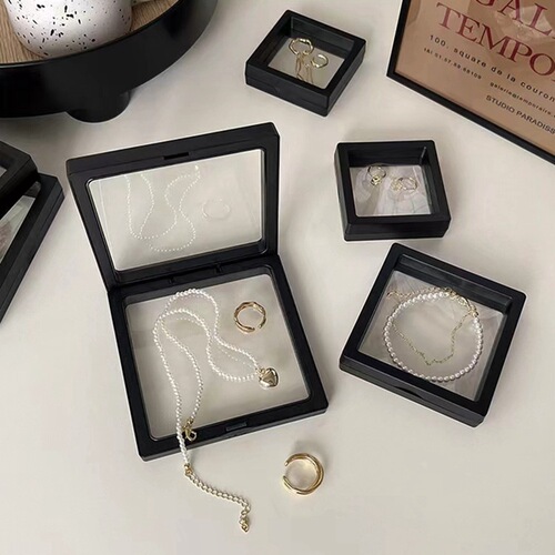 Jewelry storage box pe film suspension box toy bracelet display ring ear stud bracelet necklace jewelry box