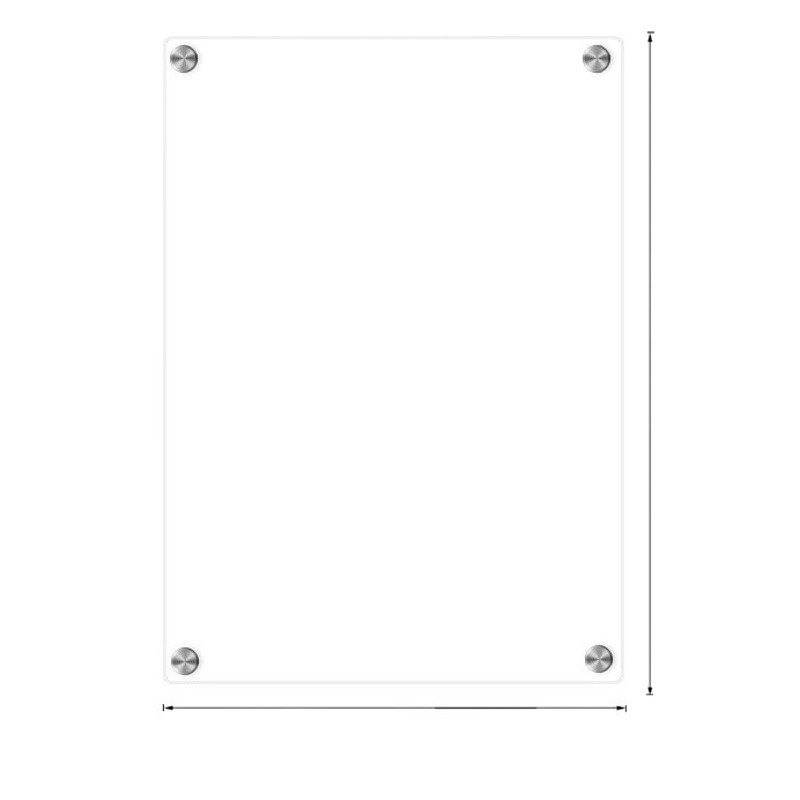Tablero de calendario acrílico refrigerador imán tablero de visualización magnética calendario semanal calendario mensual borrable mensaje de escritura de succión magnética tablero de limpieza en seco