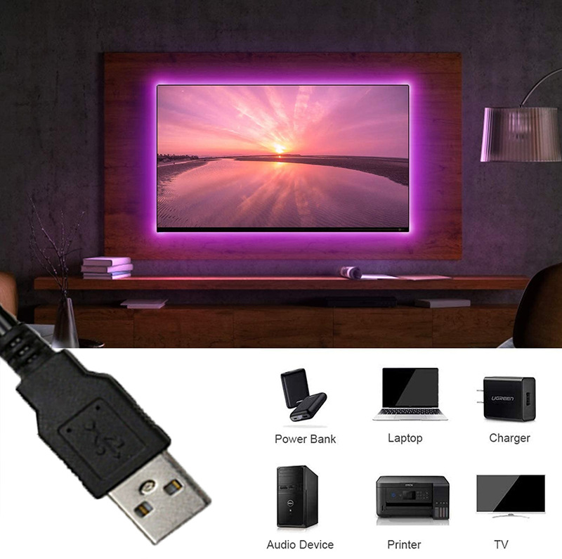 USB-LED-Strip-Light-TV-Backgro