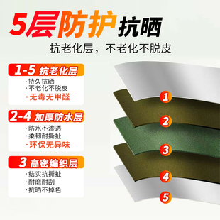 Ll Canvas Tarpaulin Thickeneded Waterproof Cloth Sunscreen Fabric Sunshade Cloth Truck Tarpaulin Tarpaulin Outdoor Rain Shelter