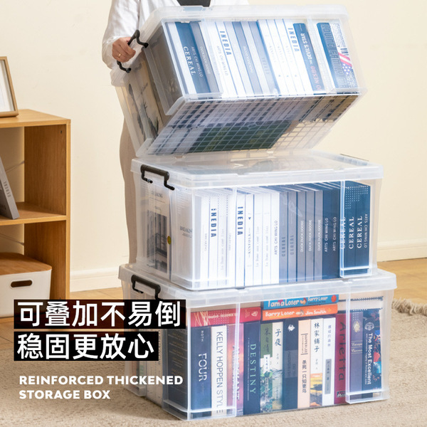 Plastic transparent big storage system