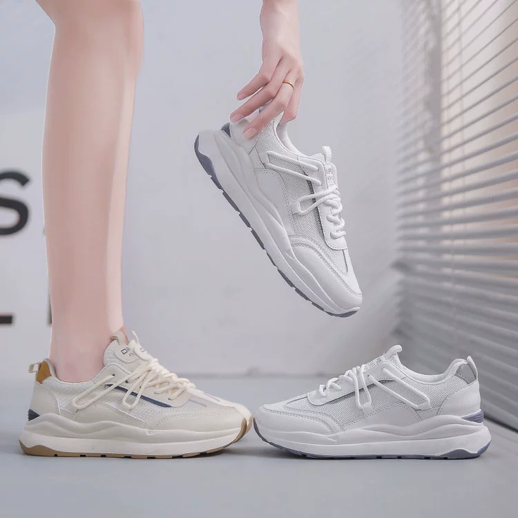Дышащие спортивные белые кроссовки Tide, коллекция 2023