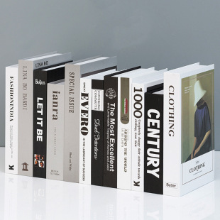 Modern Simple Decorative Book Model Room Fake Book Ornaments Internet Cafe Decoration Artificial Book Scandinavian Decorative Props Book Model