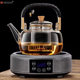 Glass Teapot, High Temperature Resistant Water Kettle, Large Capacity Steam Teapot, Water Boiling Tea Maker, Fully Automatic Electric Ceramic Stove