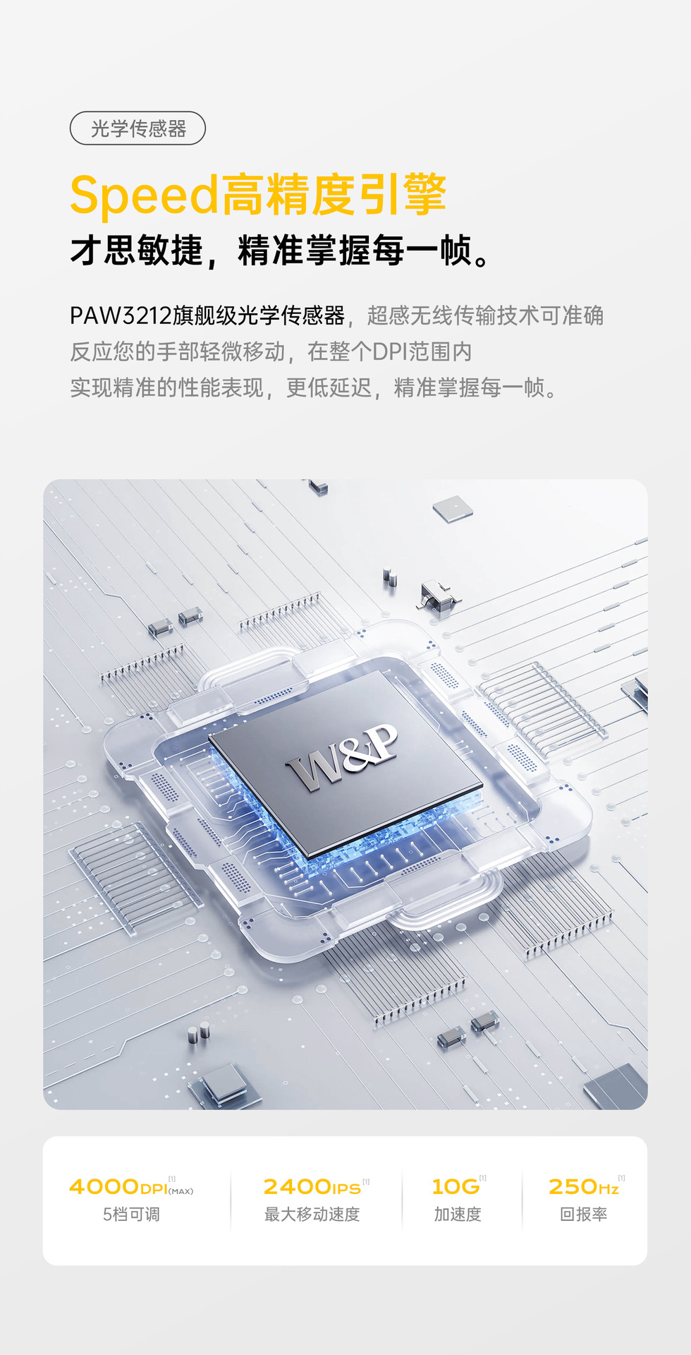 W&P无线蓝牙鼠标静音人体工学垂直办公适用MAC笔记本礼品定制团购
