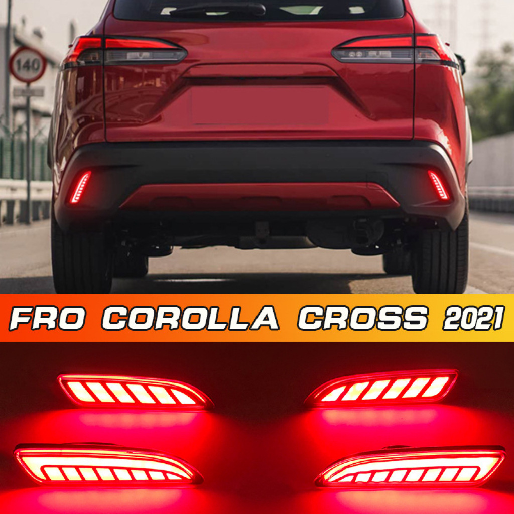 Toyota Corolla Cross üçün arxa bumper işıqları və LED dönmə siqnalı