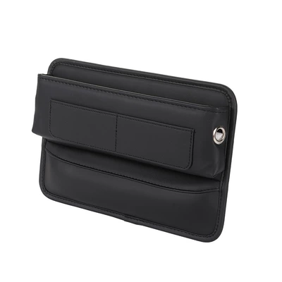 Cross-border car multi-function card storage box car seat gap storage bag car central control gap storage box (Car storage bag/box) - pocket-straight-black-3020cm