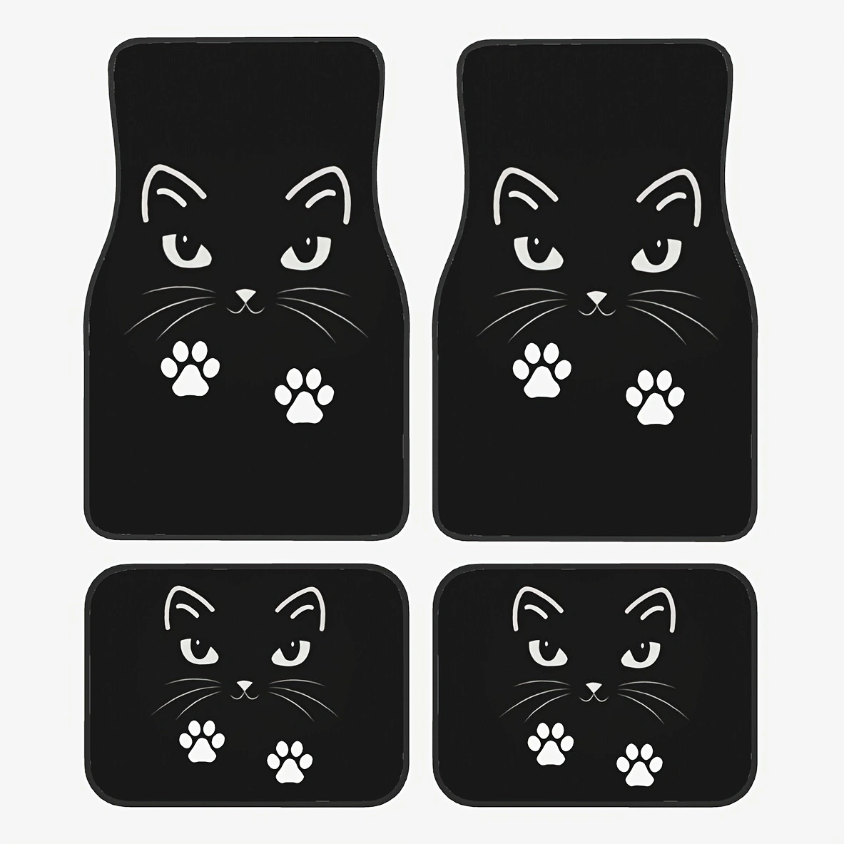 TEMU retro estilo nórdico alfombra de pie de coche alfombra de cuatro piezas tapete resistente a las manchas almohadilla de pie Amazon TEMU al por mayor
