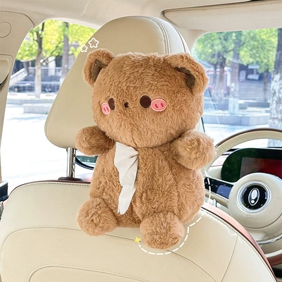Car tissue box/set Car Seat Back Hanging Paper