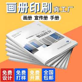印刷画册定制企业宣传册设计学习资料教材书籍说明书宣传单插画
