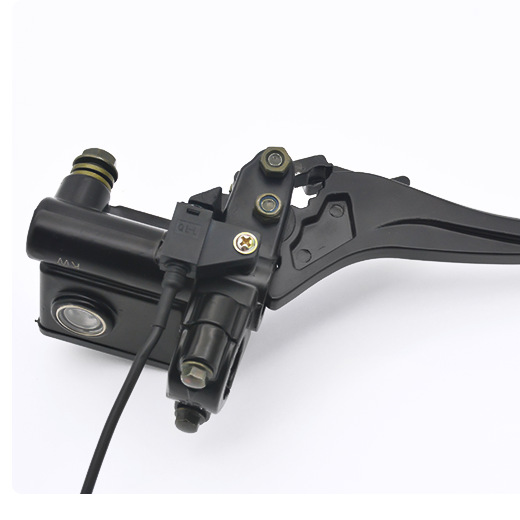 Freno de triciclo eléctrico bomba superior motocicleta vehículo eléctrico bomba de freno de aceite freno de disco delantero y trasero freno de mano con bomba de pinza de bloqueo de estacionamiento