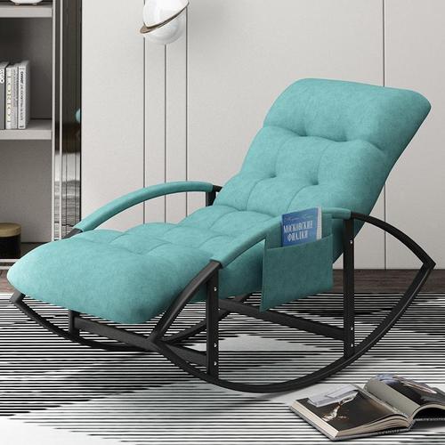 Rocking lounge chair living room balcony leisure chair home nap internet celebrity rocking chair foldable lazy sofa chair leisure chair