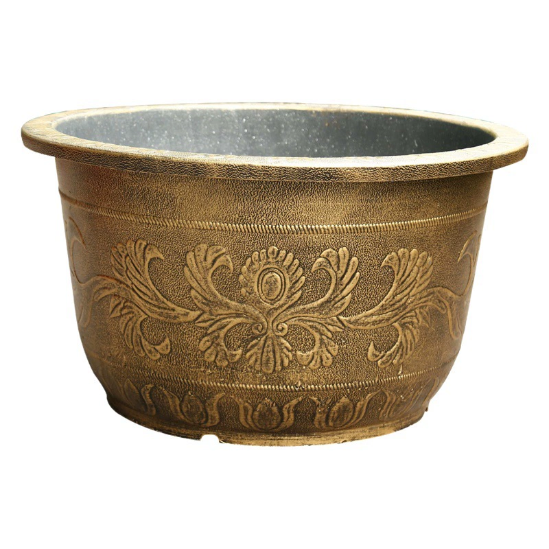 Оптовая Продажа с фабрики очень большой пластиковый полимерный утолщенный цветочный горшок на открытом воздухе железное дерево негабаритное фруктовое дерево Лотос водяная Лилия рыбный горшок