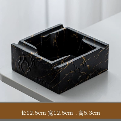 Design for Living Room, Trendy and – Car ashtray - square-black-gold