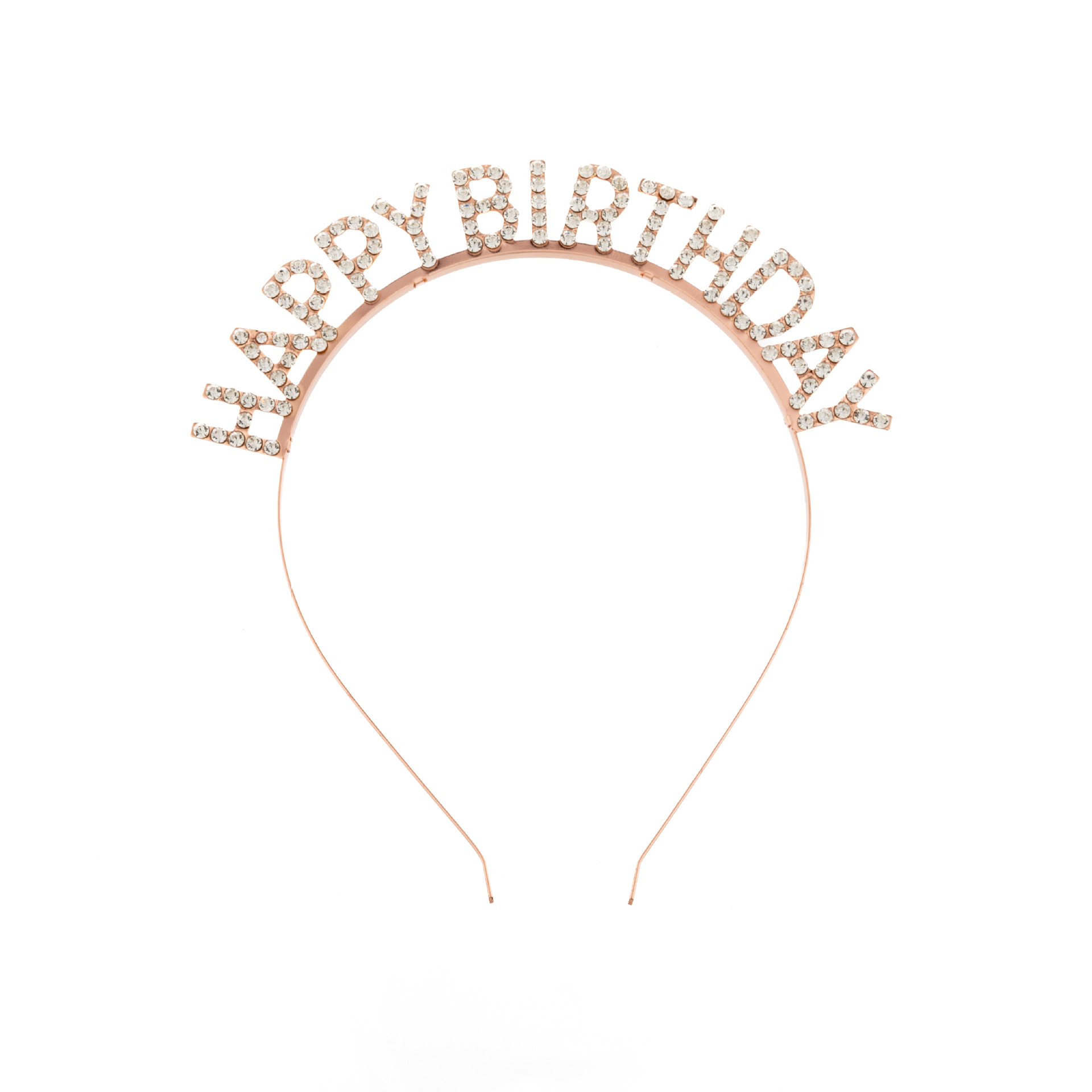 로즈 골드 메탈 헤어밴드