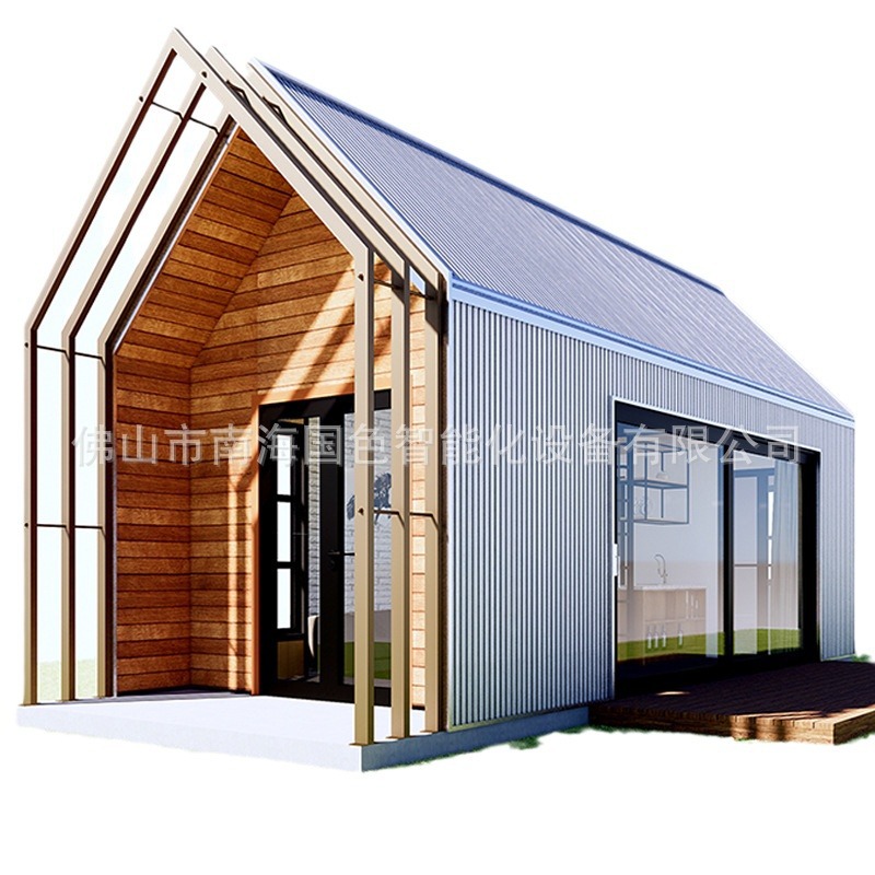 Creativo Luz de acero Villa Hotel móvil B & B oficina temporal Sunshine Room contenedor habitación móvil habitación Sunshine Room