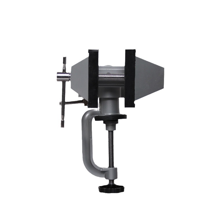 Suministro de mini torno de banco universal para bricolaje, aleación de aluminio, rotación de 360 grados, mini torno de banco, torno plano, torno de mesa universal.