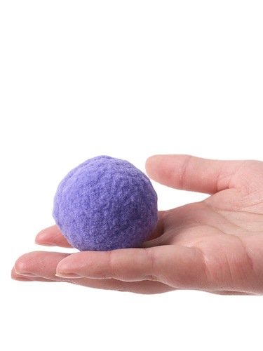 Cat Toy Silent Teeth Cleaning Kitten Pet Supplies Funny Cat High-Elastic Colorful Plush Ball Gift Box