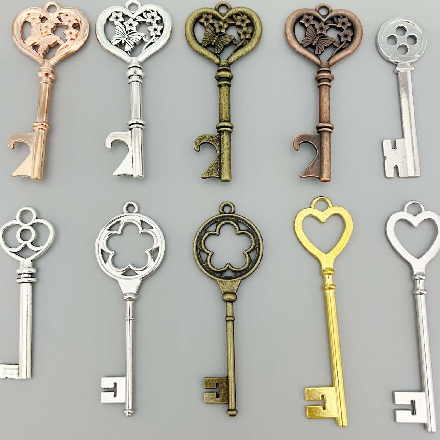 Key Butterfly Wedding Decoration Wedding Supplies Small Creative Bottle Opener Keychain Pendant Beer Pendant Hotel
