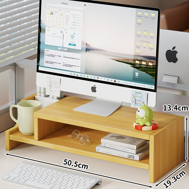 C타입(펜홀더+컵홀더+뒷판포함)-원목색상