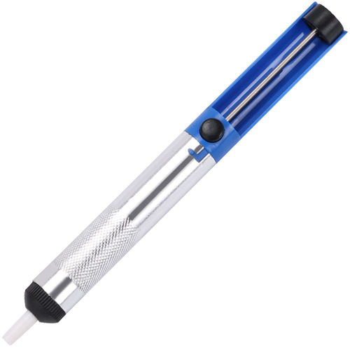 Manual small half aluminum solder suction pump anti-slip soldering gun repair soldering iron companion welding tool package