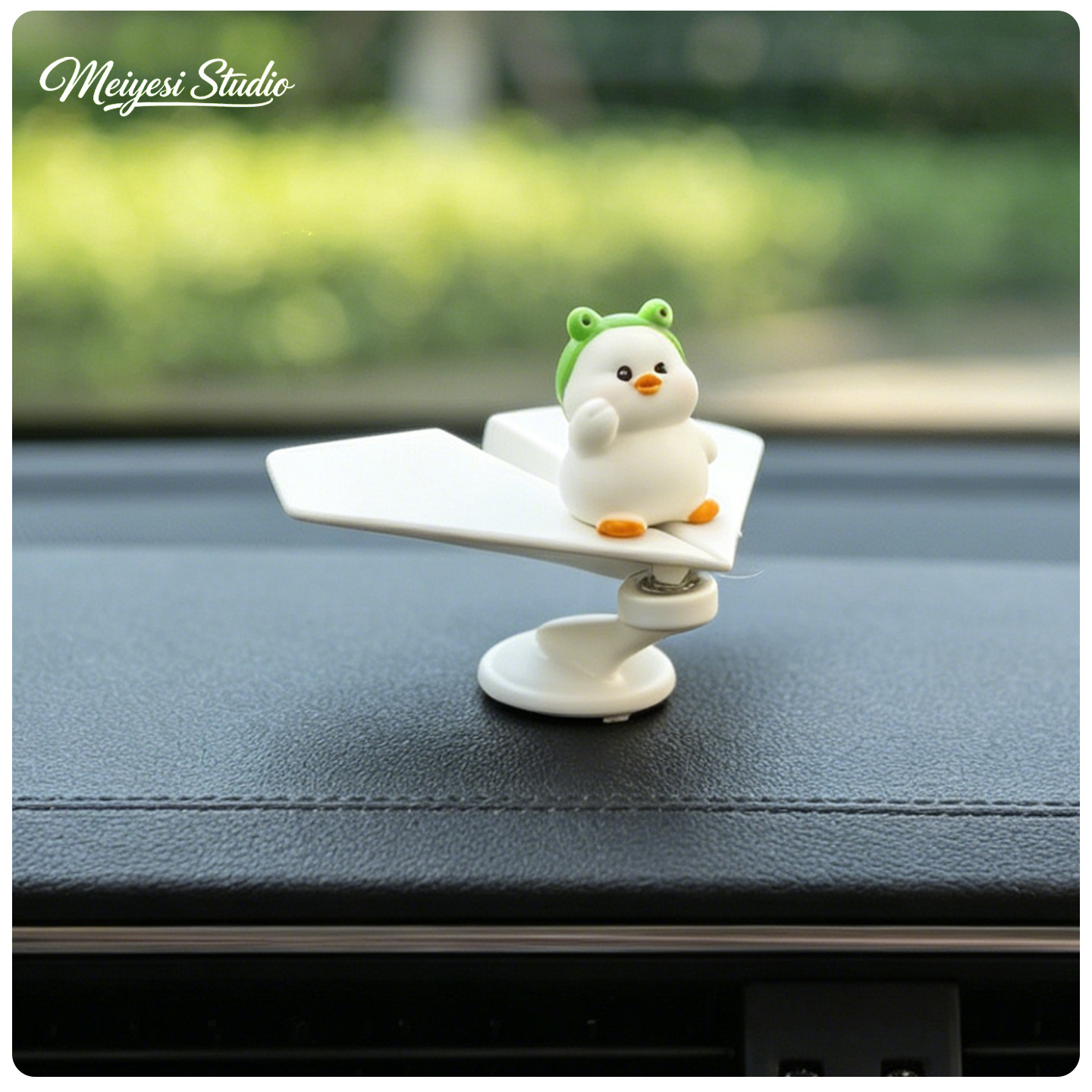 Crayón nuevo avión giratorio 2026 nuevo automóvil adorable joyería de dibujos animados decoración de curación descompresión