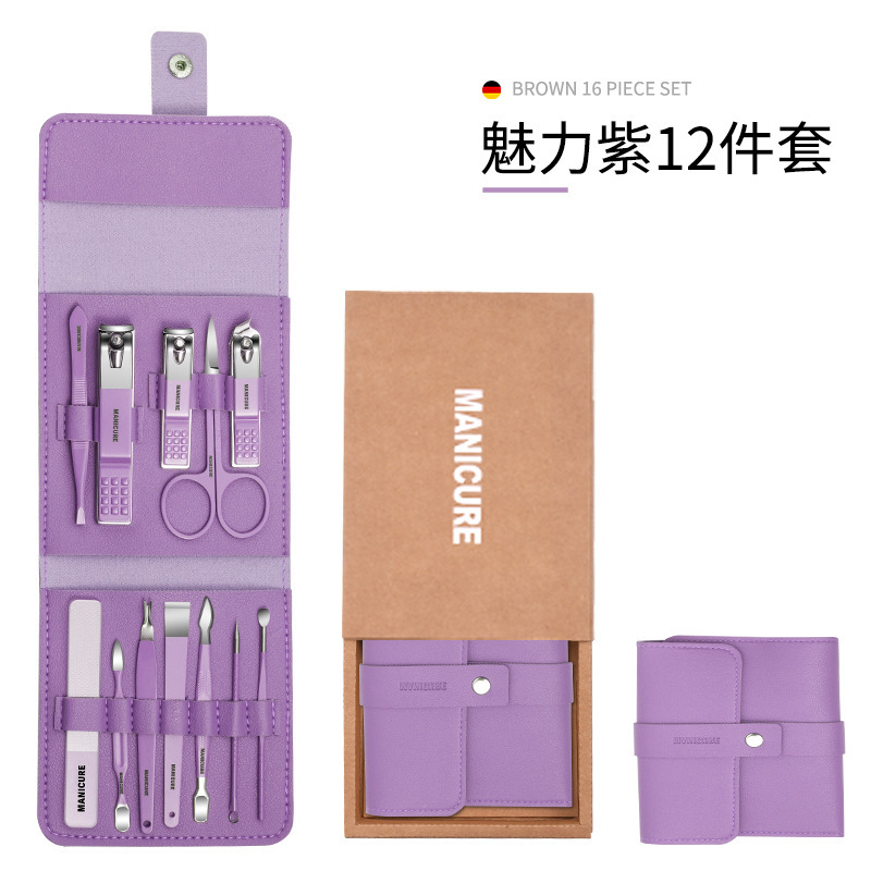 Regalos de pedicura para hombres y mujeres tijeras de uñas caseras set tijeras de uñas pinzas de uñas piel muerta