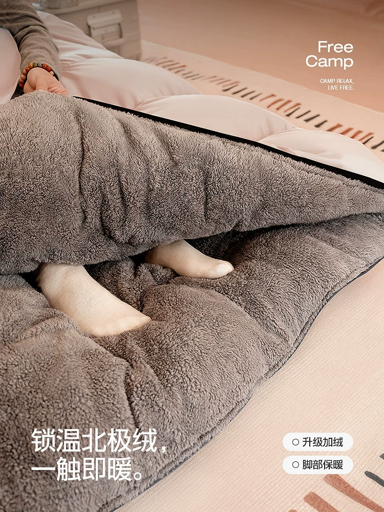 Спальный мешок для взрослых на открытом воздухе кемпинг утолщение зимой