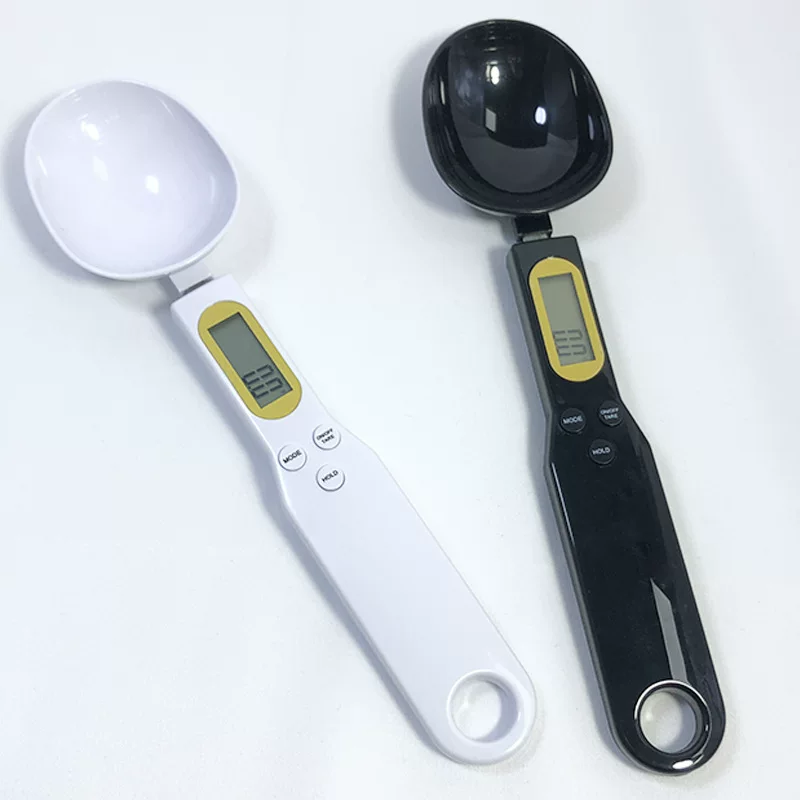 Handheld Electronic Spoon Scale, 500 g/0.1 g, ABS shell, CR2032 battery, precise measuring spoon