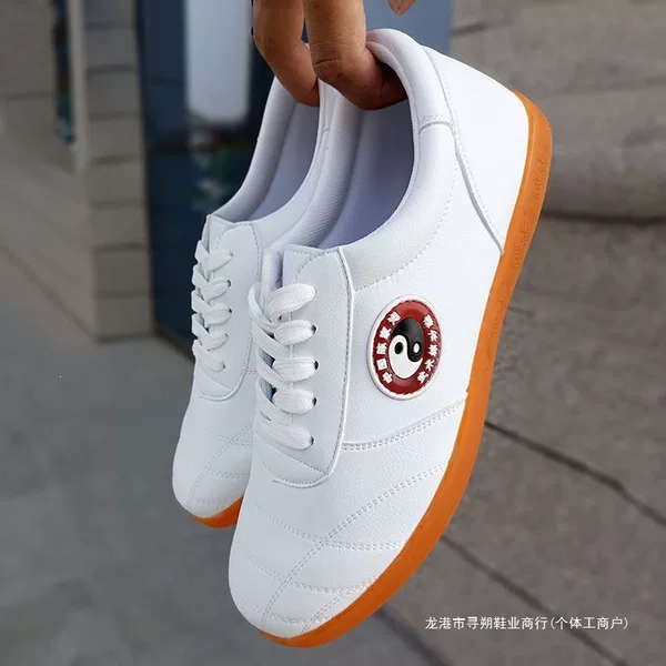 Chenjiagou Tai Chi Shoes, Summer Breathable Thickened Cowhide Sole, Men's and Women's Tai Chi Practice Shoes, Martial Arts Shoes, Others
