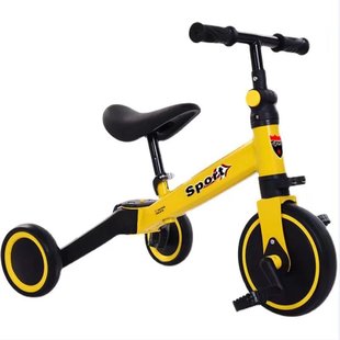 Children's Multifunctional Tricycle Bicycle Baby Large Sliding Bicycle New Stroller Balance Car