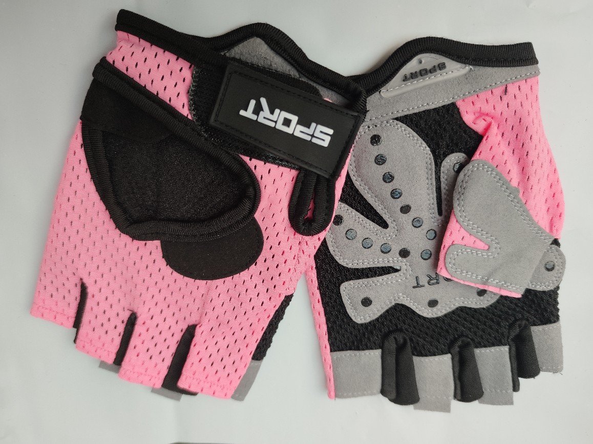 春秋男女通用骑行手套半指现货摩托车整单尺寸MLXL运动健身厂家|ms