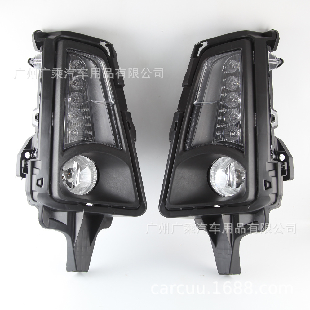 Adecuado para Toyota 20 león marino luces de circulación diurna 19-21 león marino luces diurnas LED con luces de niebla hiace DRL