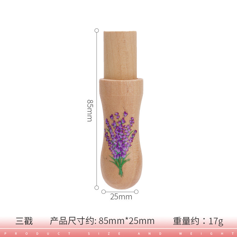 卸売ローズウッド白檀ウールフェルトポケ針、シングルポケ、トリプルポケ、エイトポケ、DIYウールポケツール|undefined