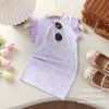 7197-purple bunny skirt