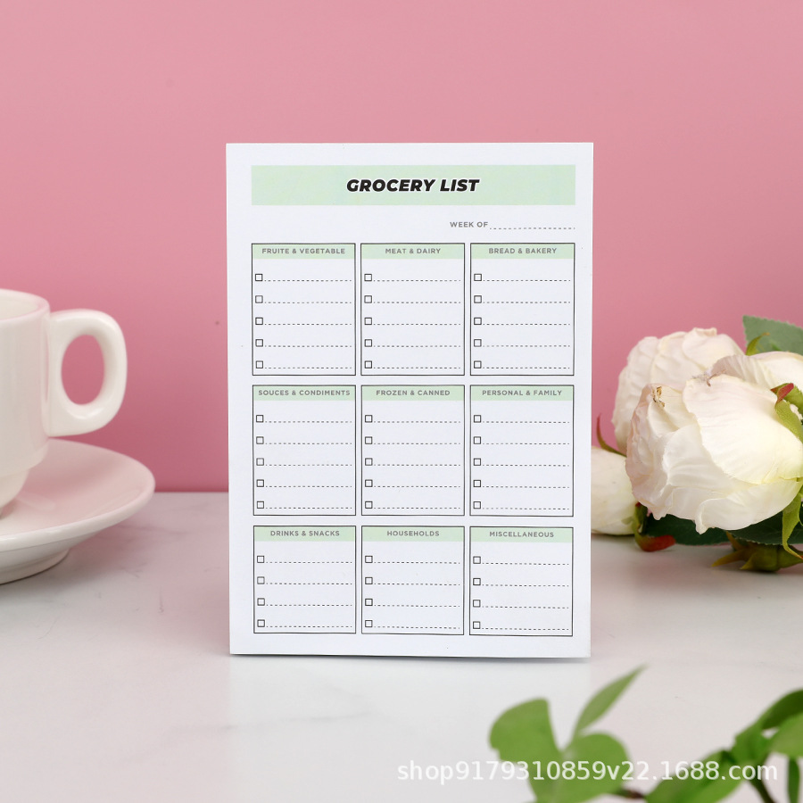 10.5x14.5cm - 두꺼워진 쇼핑 테마