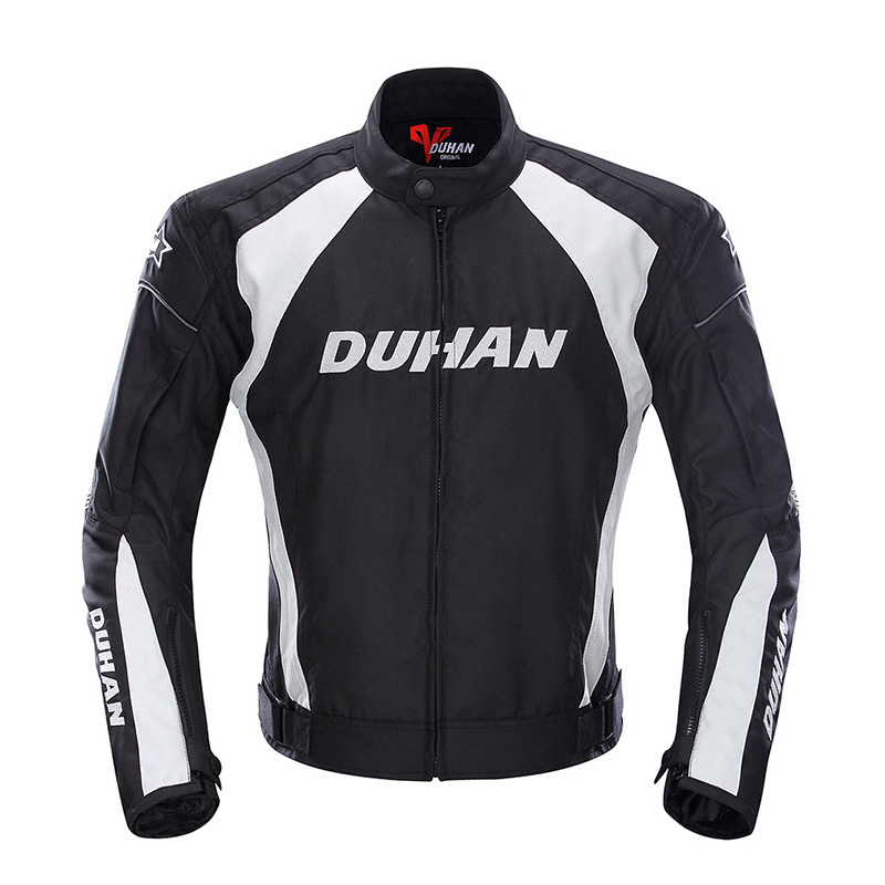 Ropa de ciclismo Duhan a prueba de viento y calentamiento para carreras al aire libre motocicleta deportiva tracción anti-caída chaqueta protectora chaqueta de asalto