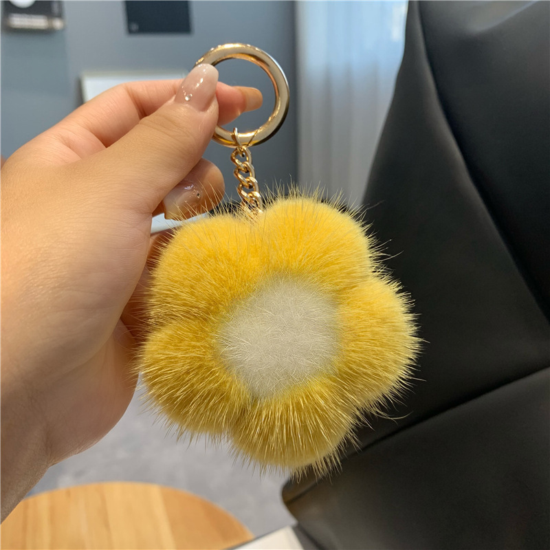 Regalo para usted un pequeño llavero cártamo examen de graduación para enviar a los estudiantes final de semestre colgante de peluche bolsos colgante