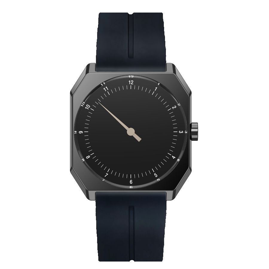 Fashionable Retro Quartz Watch For Men With Protein Leather Strap_voghion.com