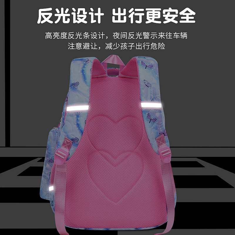 新しい小学生の本のカバンは筆の袋の対外貿易のデジタルプリントの男の子の女の子の子供のリュックサックの一二三六年級を持ちます。|undefined
