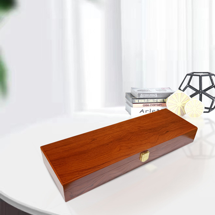 仿红木礼品包装盒长方形盒手串盒免费刻字上金泊漆礼盒可刻字定制