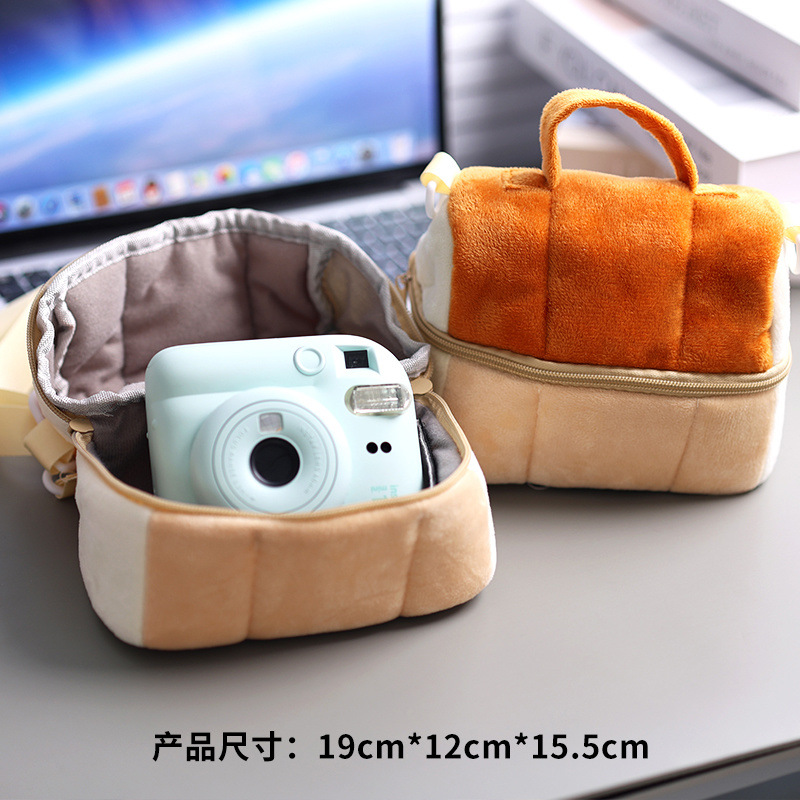 후지 포터 MINI12 카메라 가방에 적합한 토스트 백 어깨 크로스 바디 두꺼운 귀여운 작고 휴대용