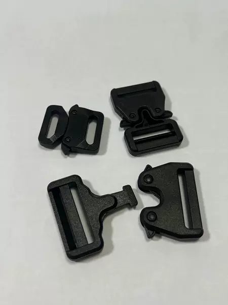 Plastic Buckles Available in Multiple Sizes, Horn-Shaped Buckle, Bull Head Tactical Belt, Bag, Backpack Buckle, Wear-Resistant, Lightweight Buckle