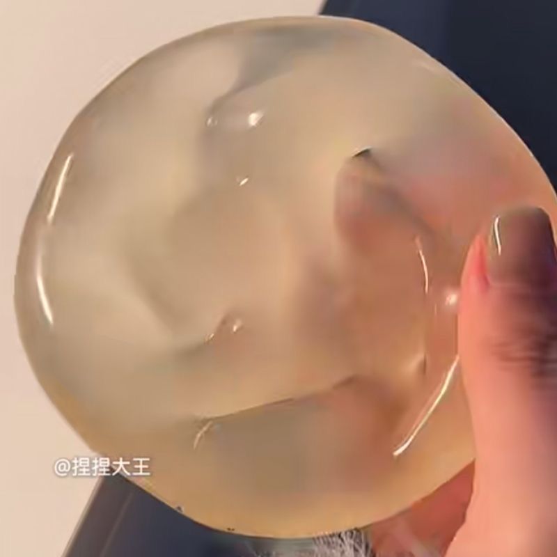 Coconut Oil Ball Squishy Xiaohongshu Same Style Cream-Like Moldable Slow Rebound Stress Relief Toy Ball Creative Popular Item