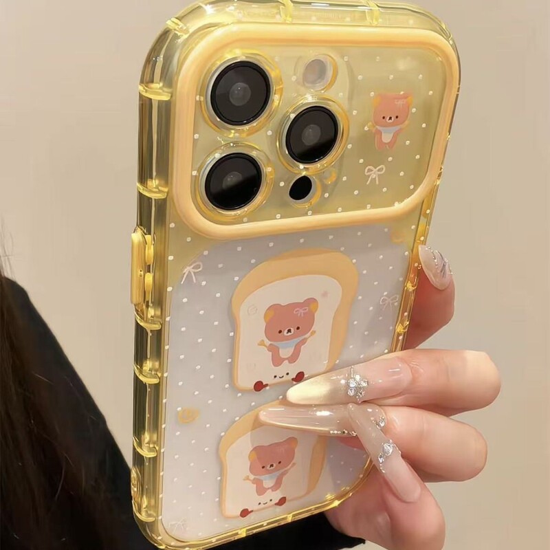 The bread-style Rilakkuma case instantly transforms into a rainbow-colored candy case suitable for Apple 17 and iPhone 16 Pro Max The bread-style Rilakkuma case instantly transforms into a rainbow-colored candy case suitable for Apple 17 and iPhone 16 Pro Max