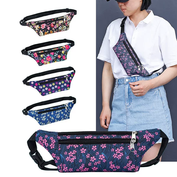 Waist Bag Men's Outdoor Running Sports Multifunctional Mobile Phone Cashier Business Site Waterproof Crossbody Bag